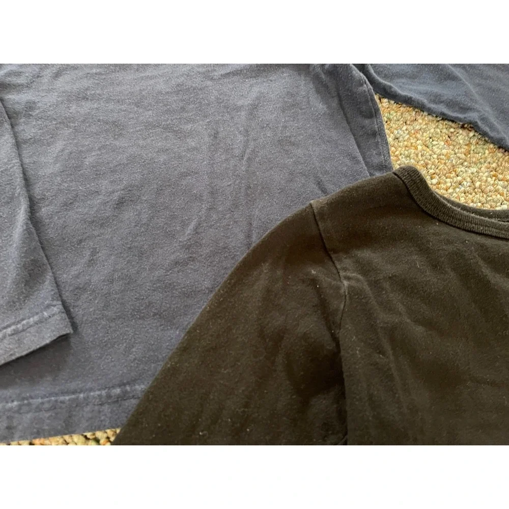 The Children's Place Boys Black & Blue Long-Sleeved Tops 3T